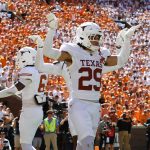 Texas beats Tennessee at Neyland Stadium.