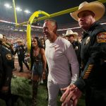 College Football prediction market apps. Steve Sarkisian.