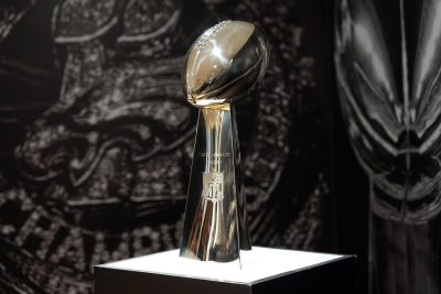Super Bowl Vince Lombardi Trophy.