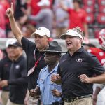 Kirby Smart coaches Georgia.