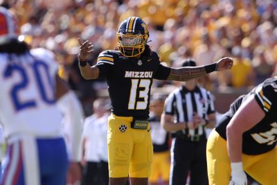 Mizzou QB Austin Simmons against Florida.