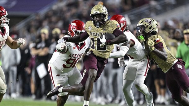 Photo from Texas A&M vs. Arkansas.