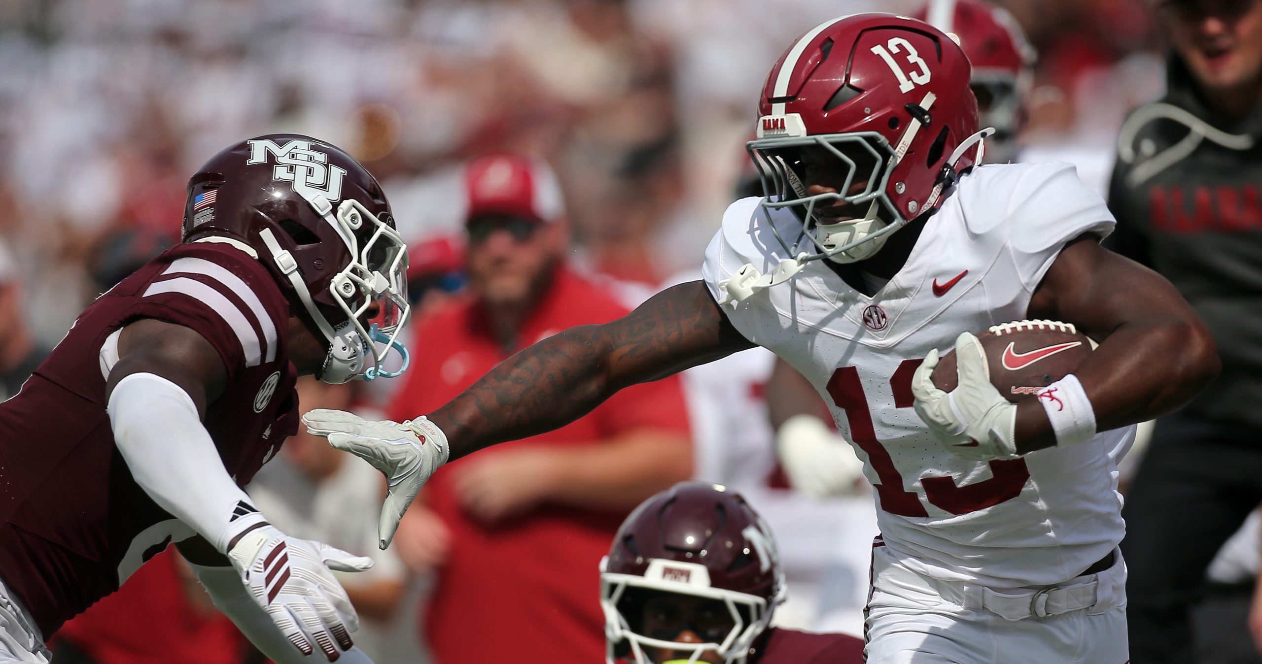 Kirby Smart explains why Alabama&rsquo;s run game is improved from last year