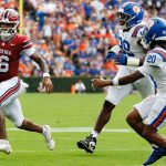 South Carolina QB LaNorris Sellers against Florida.