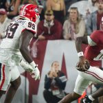 Alabama QB Keelon Russell against Georgia.