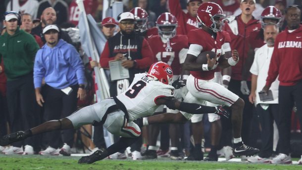 Chris Cole against Alabama.