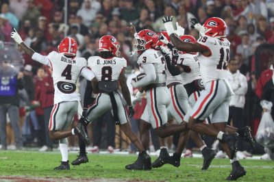 Georgia football players.
