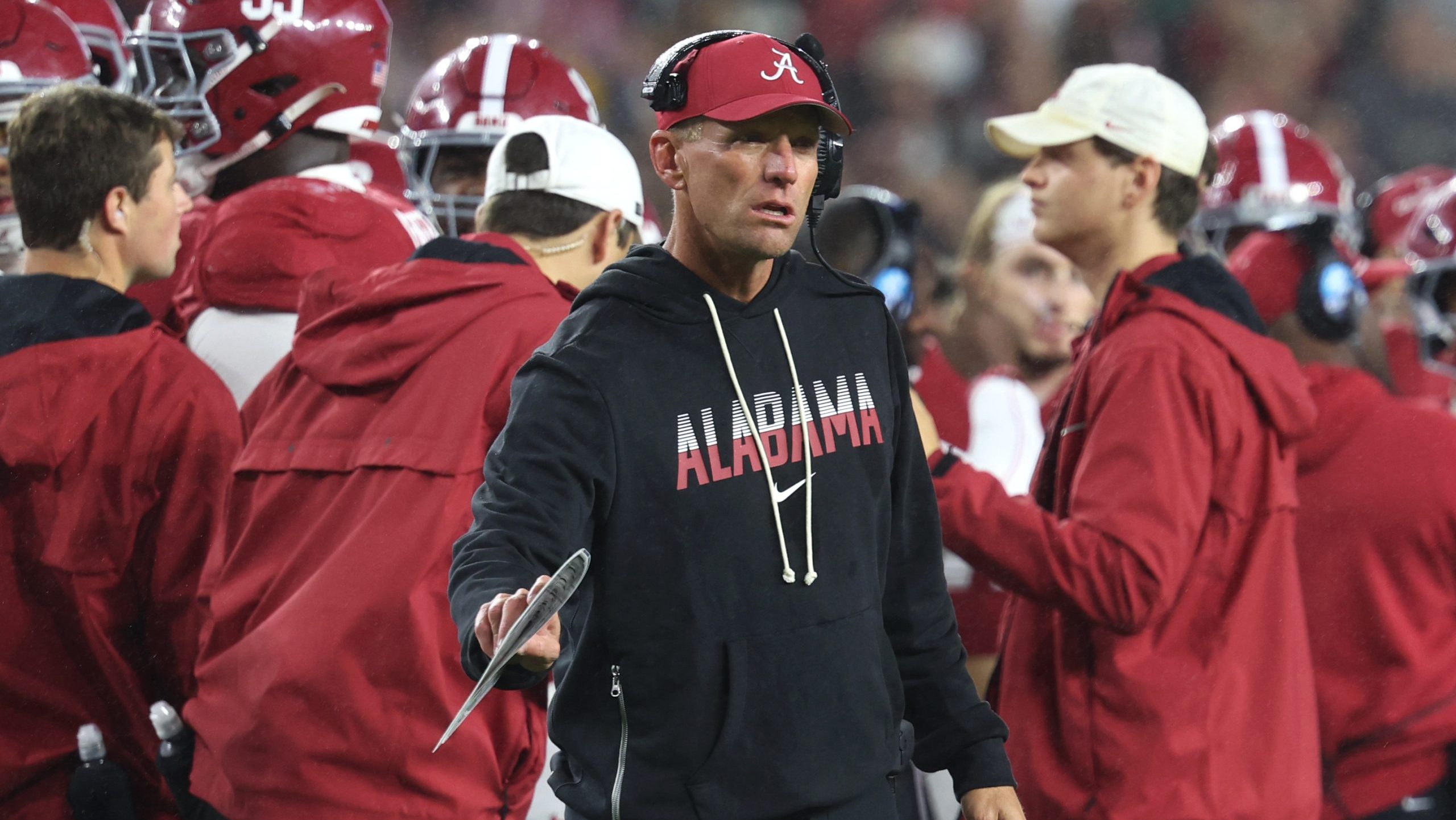 Kalen DeBoer comments on controversial non-DPI call, Dijon Lee penalty vs. Georgia Kalen DeBoer comments on controversial non-DPI call, Dijon Lee penalty vs. Georgia
