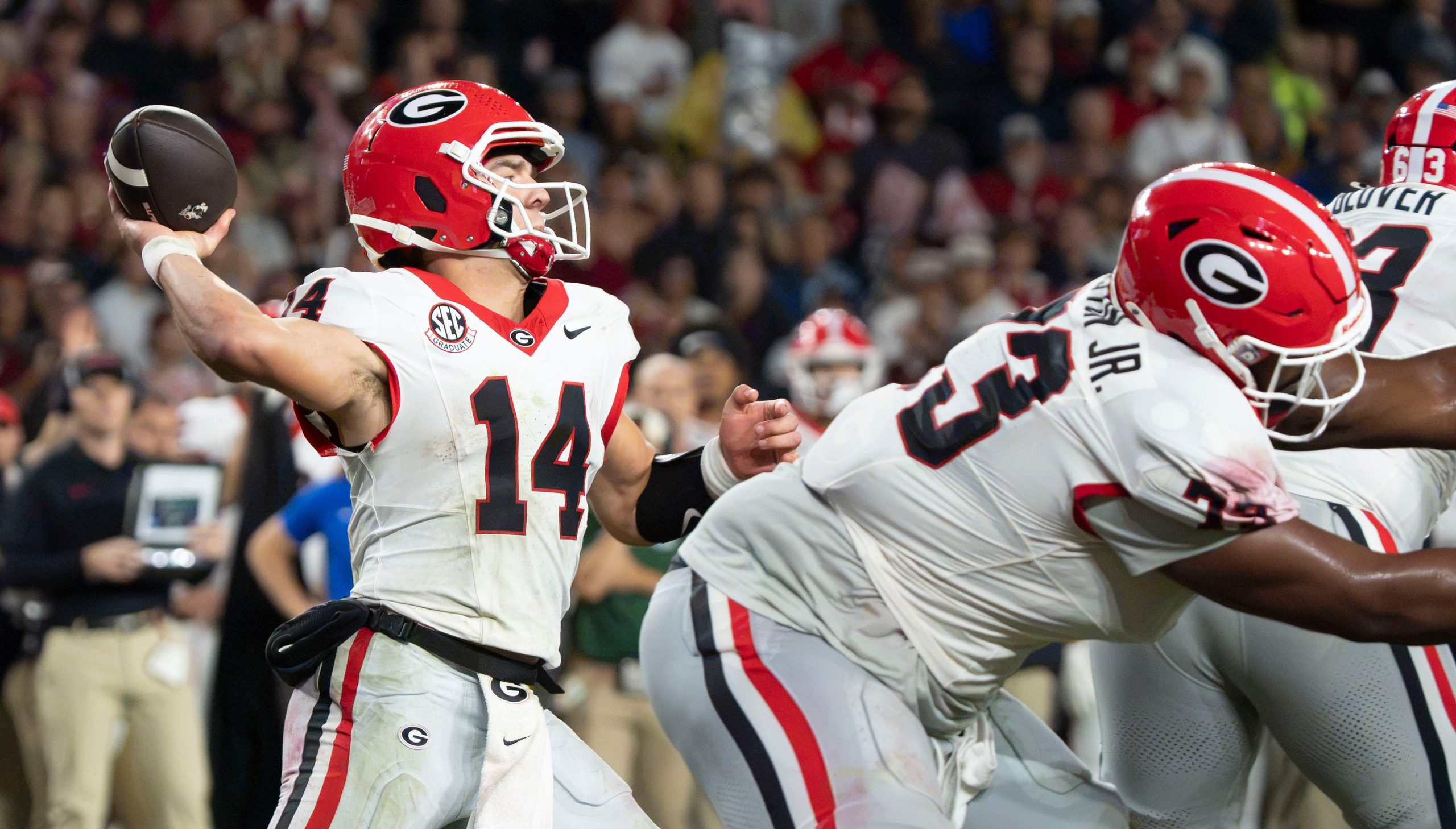 Georgia opens as massive favorite over Auburn in Week 7 rivalry game Georgia opens as massive favorite over Auburn in Week 7 rivalry game