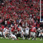 Georgia falls to unranked Auburn.