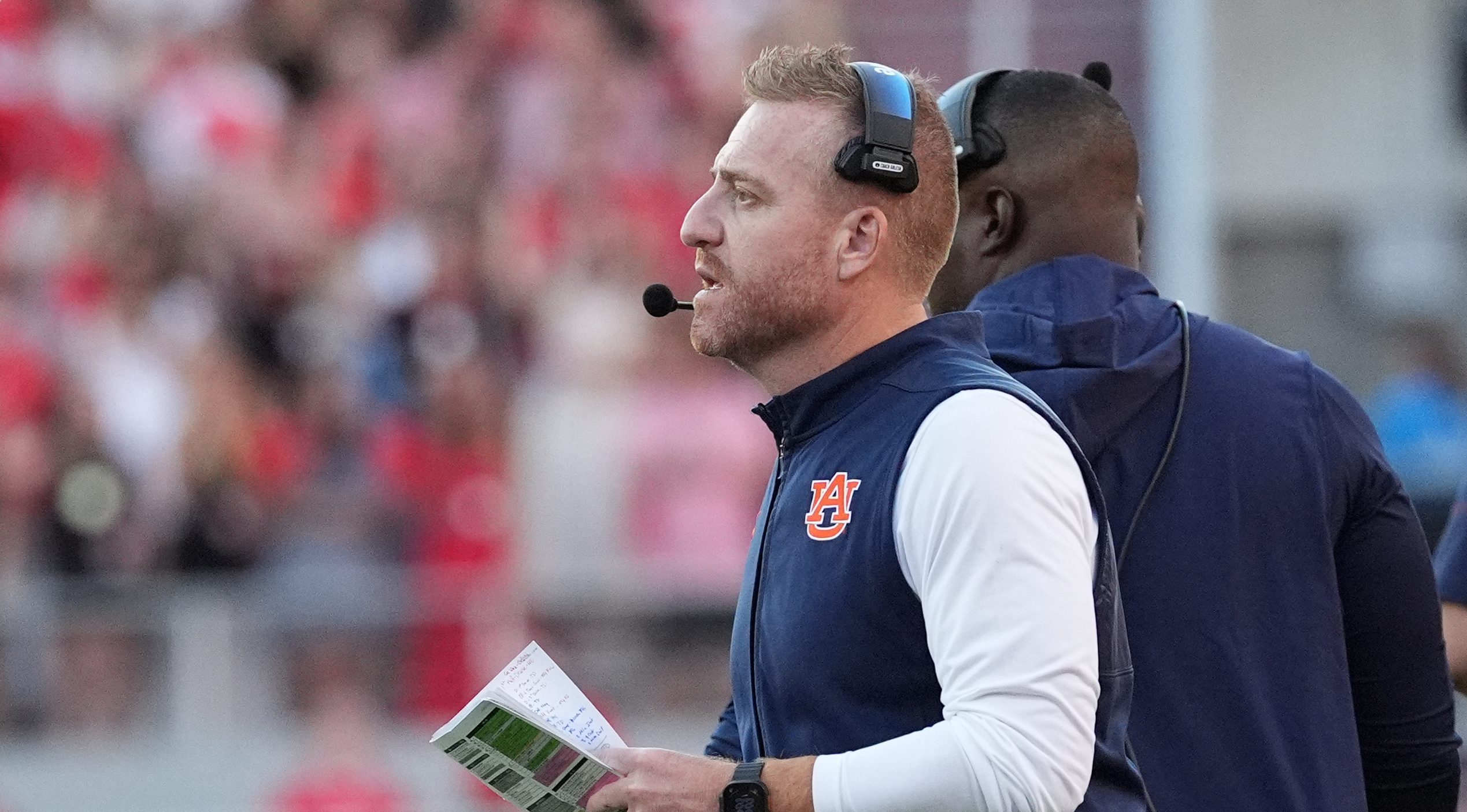 Alex Golesh briefly comments on Xavier Atkins&rsquo; dismissal: &lsquo;I&rsquo;m uber-focused on our team&rsquo;