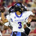 Kentucky QB Kenny Minchey against Oklahoma.