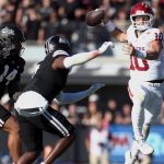 Oklahoma QB John Mateer against Mississippi State.