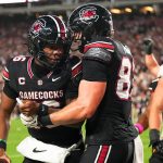 South Carolina QB LaNorris Sellers against Tennessee.