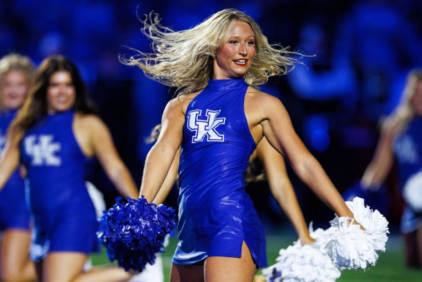 Kentucky cheerleader.