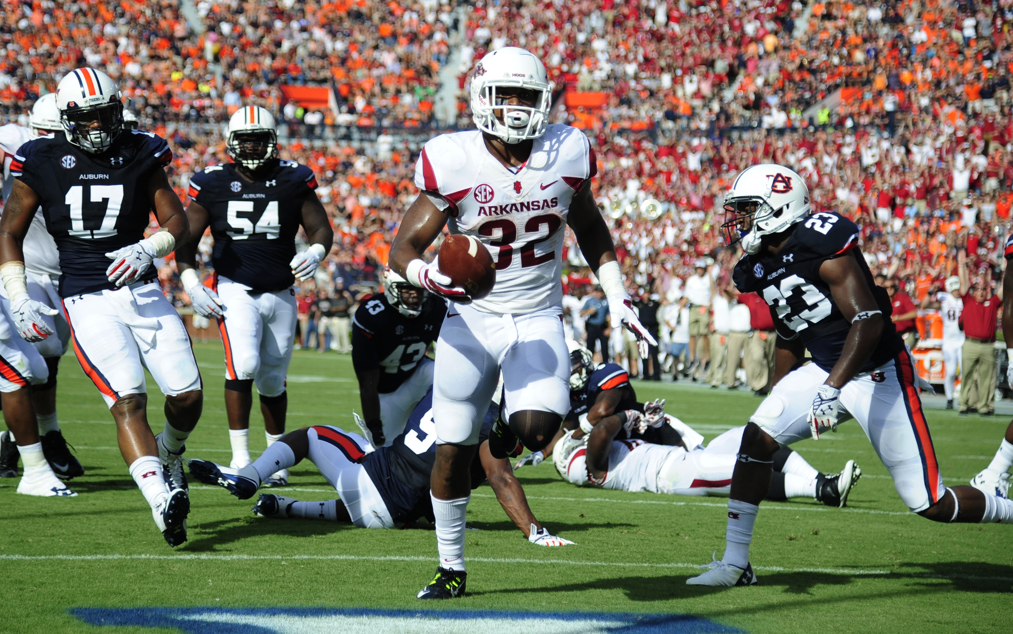 Inside the Numbers Auburn's rush defense vs. Arkansas