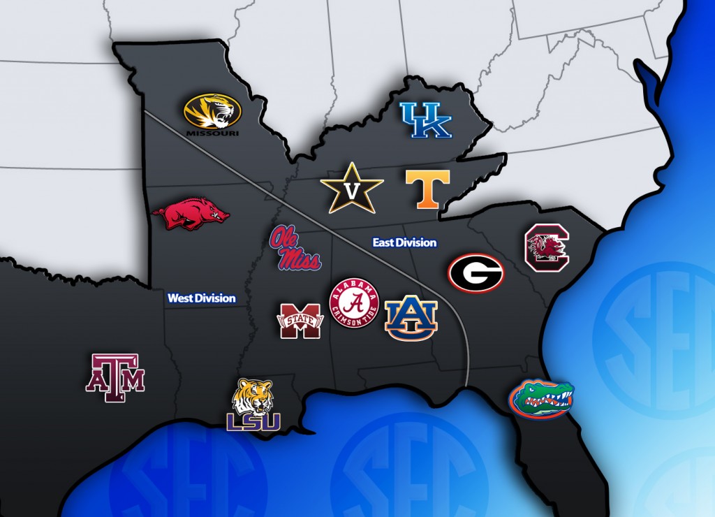 Heat Map: 2014 SEC football rosters