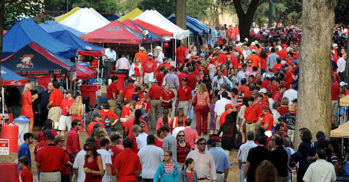 The Grove is officially back Ole Miss announces tailgating has been
