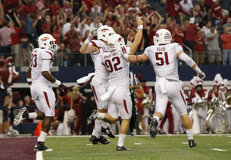 Arkansas report card Hogs' performance marred by fourth quarter collapse