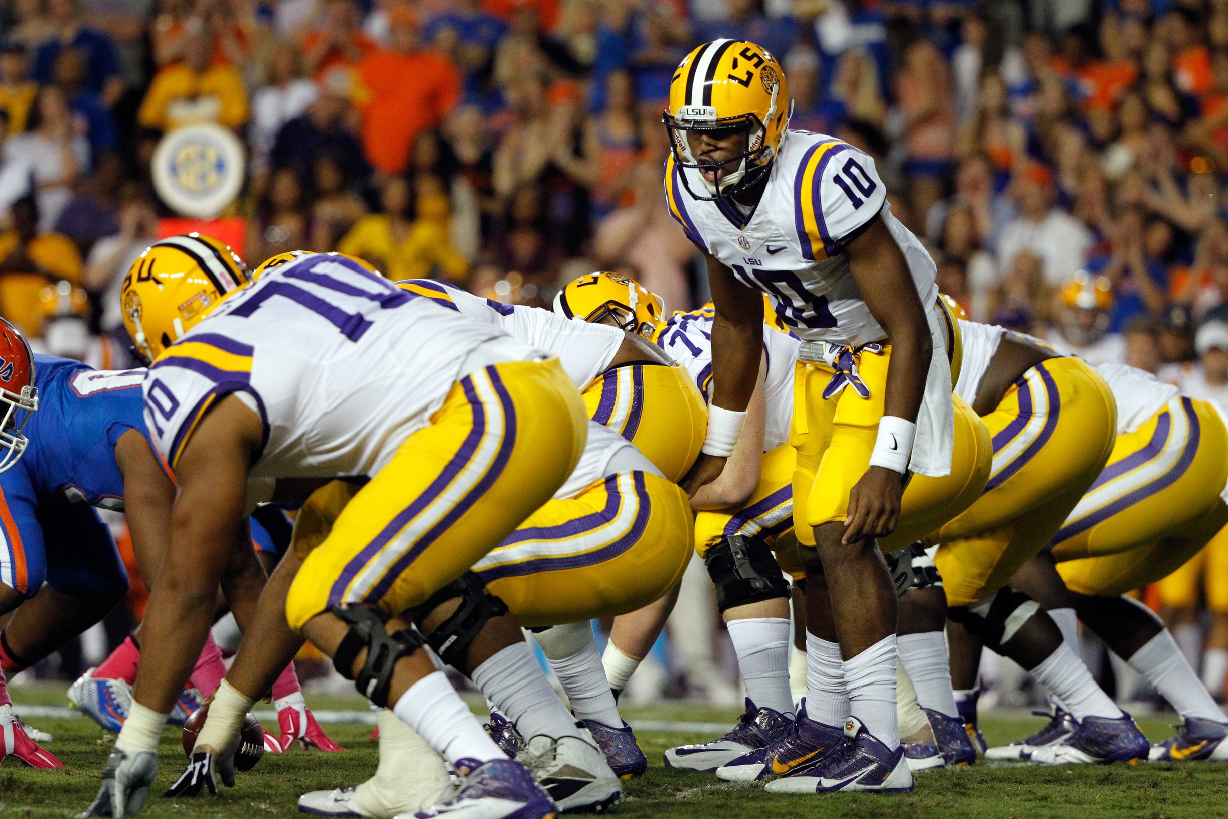 LSU's passing offense Les Miles' worst?