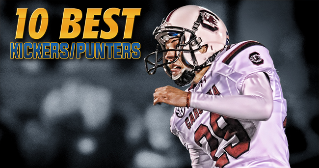 10 best SEC kickers or punters