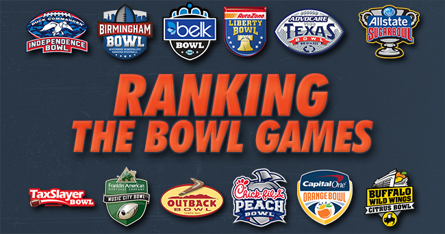 Ranking the SEC bowl games