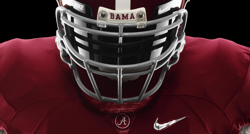 alabama football nike