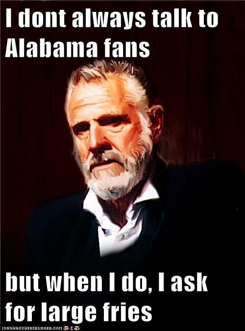 Popular Alabama football memes from recent years