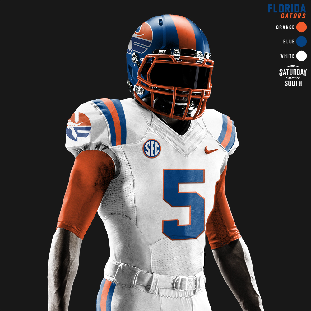 university of florida football uniforms