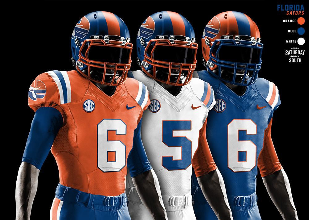 gators football uniforms