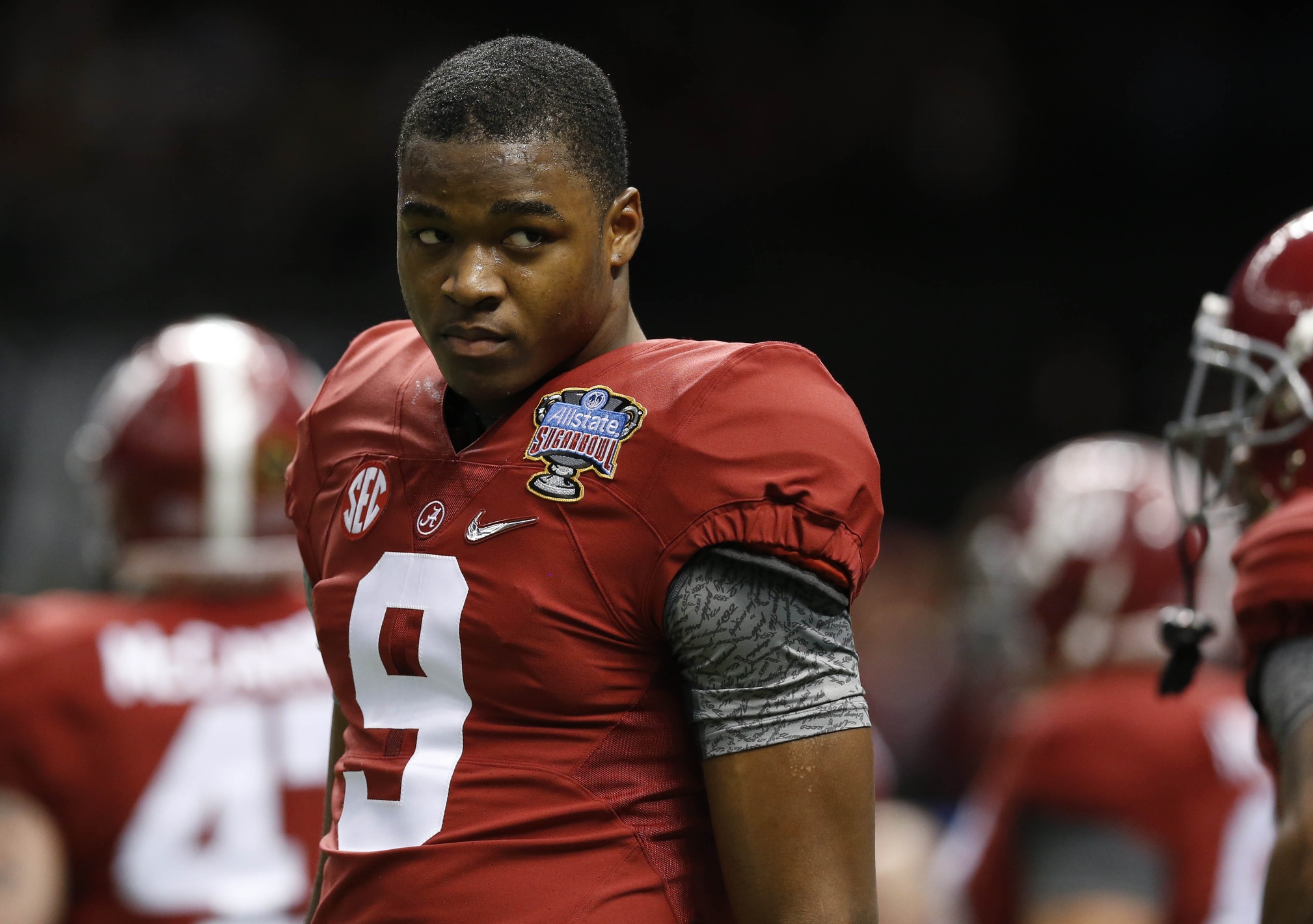 Who steps up as Alabama's No. 1 wide receiver in 2015?