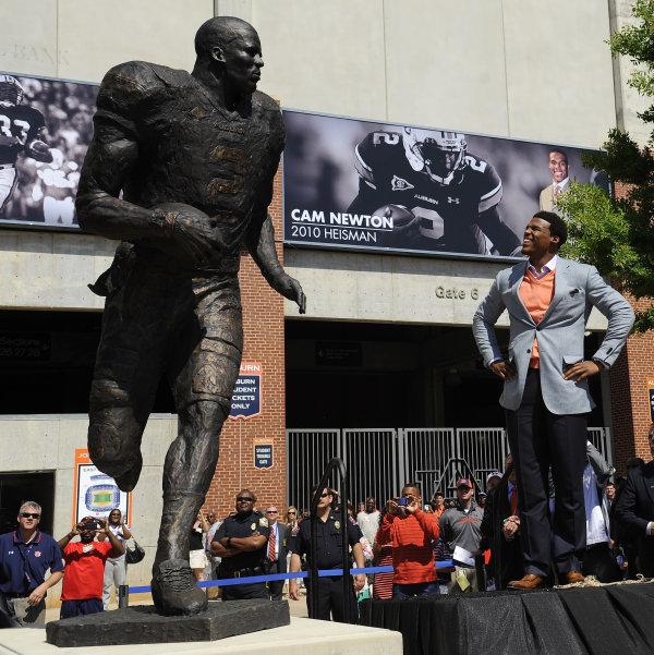 Documenting the statues on the SEC's campuses and stadiums