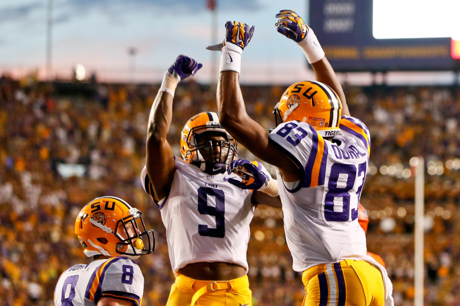 LSU receivers must make progress along with quarterbacks