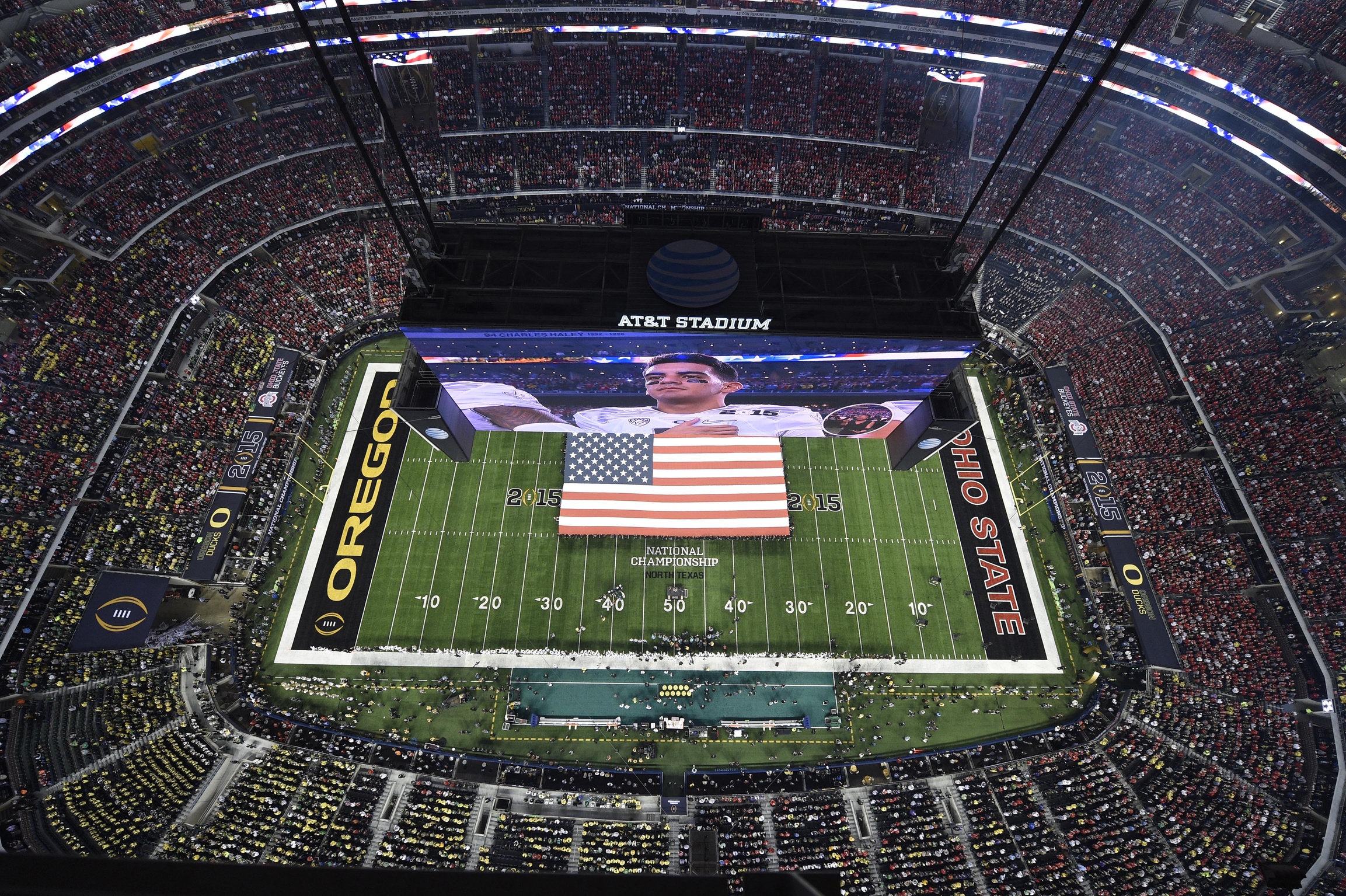 The jumbotron: football&#039;s answer to the at-home experience?