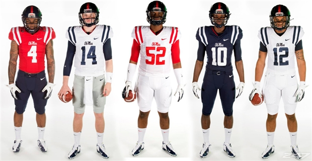 ole miss uniforms