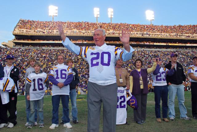 billy cannon lsu jersey