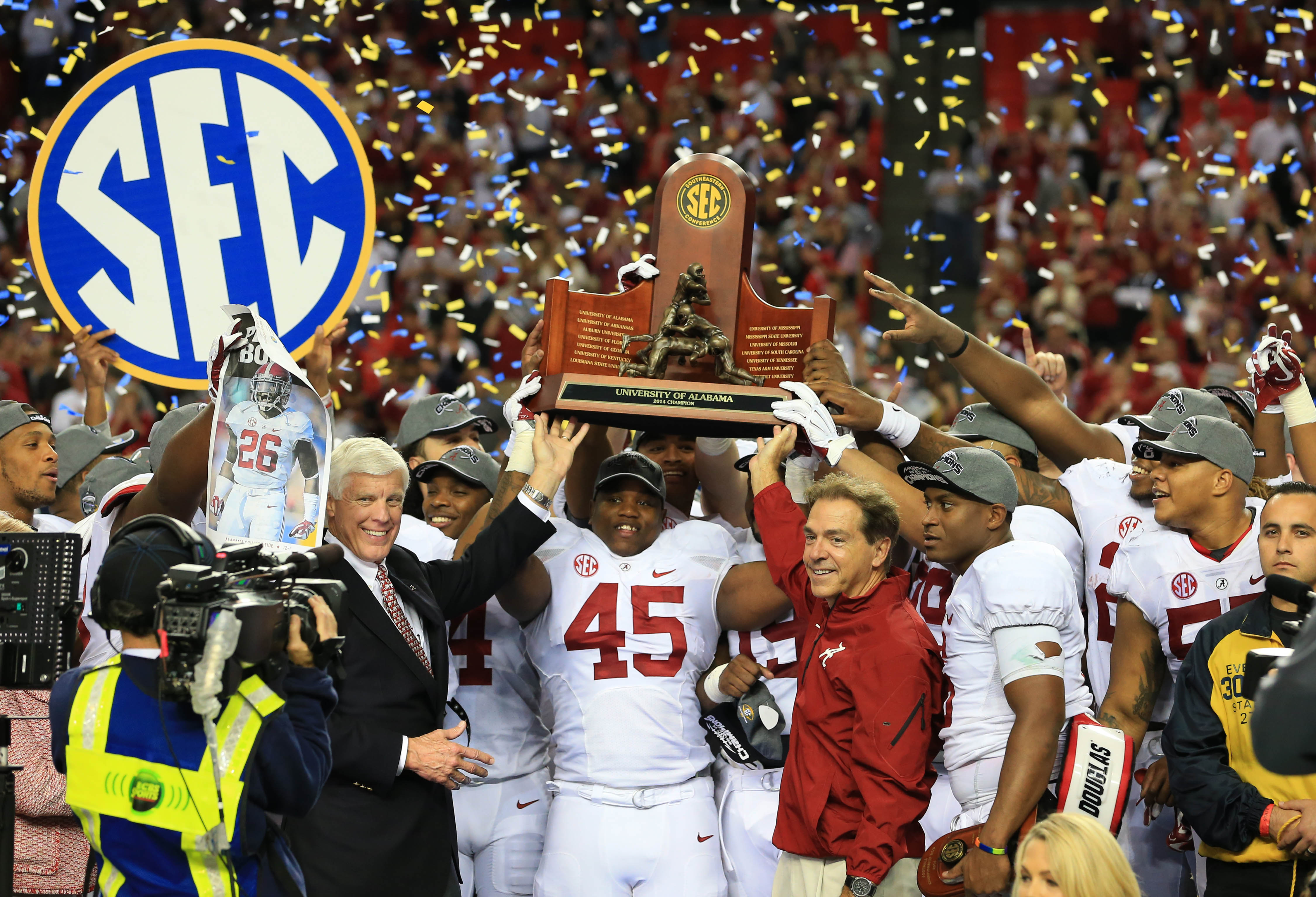 Photo Alabama's SEC Championship rings