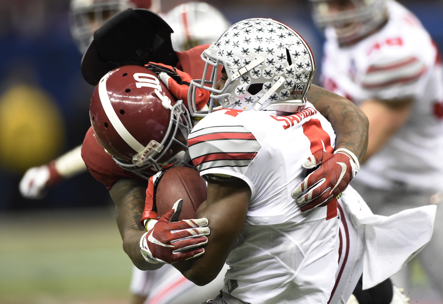 3 SEC players among list of CFB's hardesthitting players