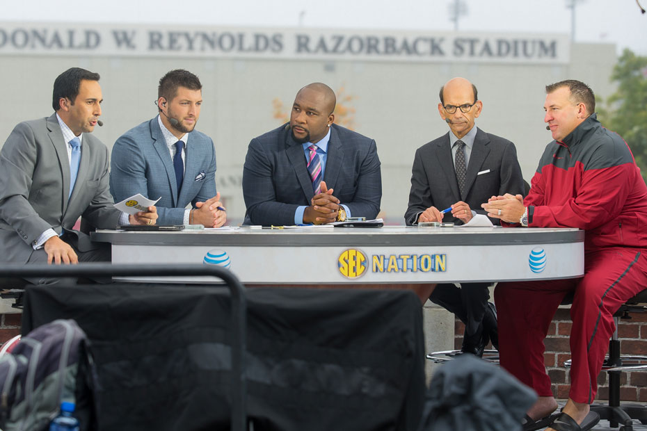 SEC Nation announces sites for first three games