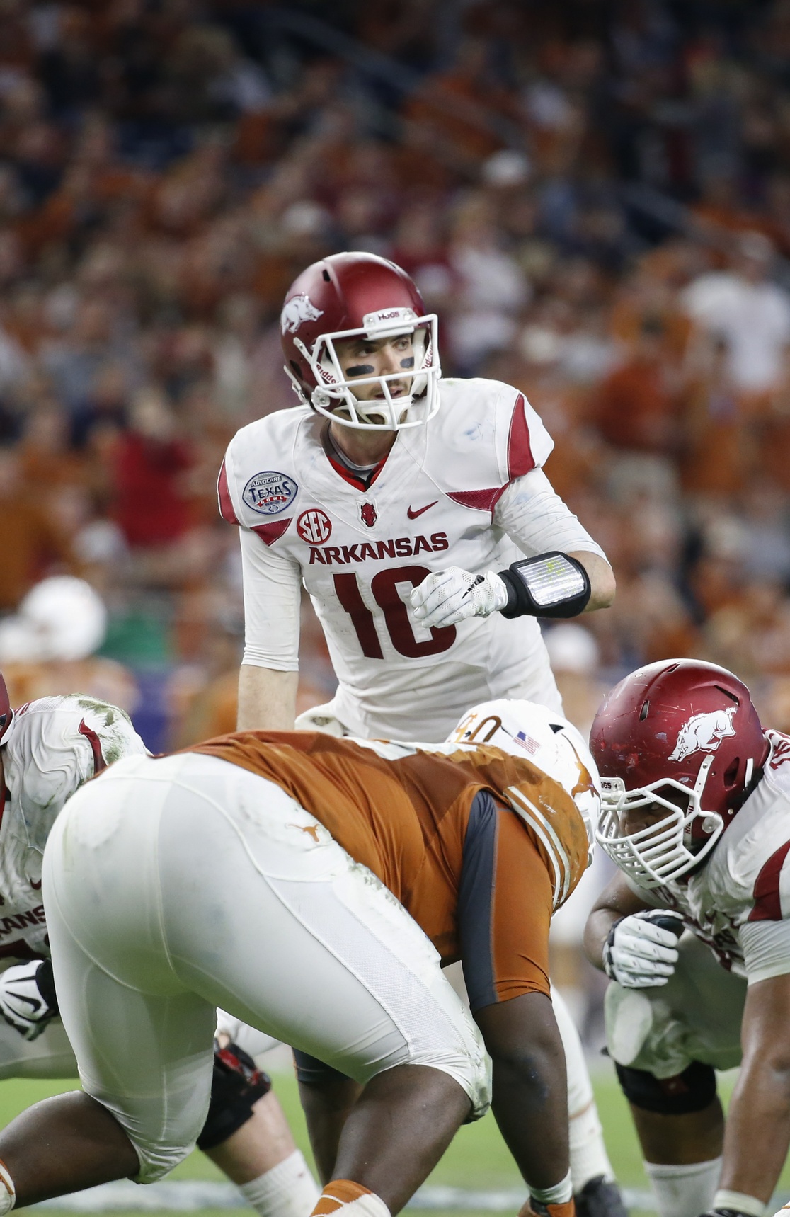 Arkansas QB Brandon Allen must play better in crunch time