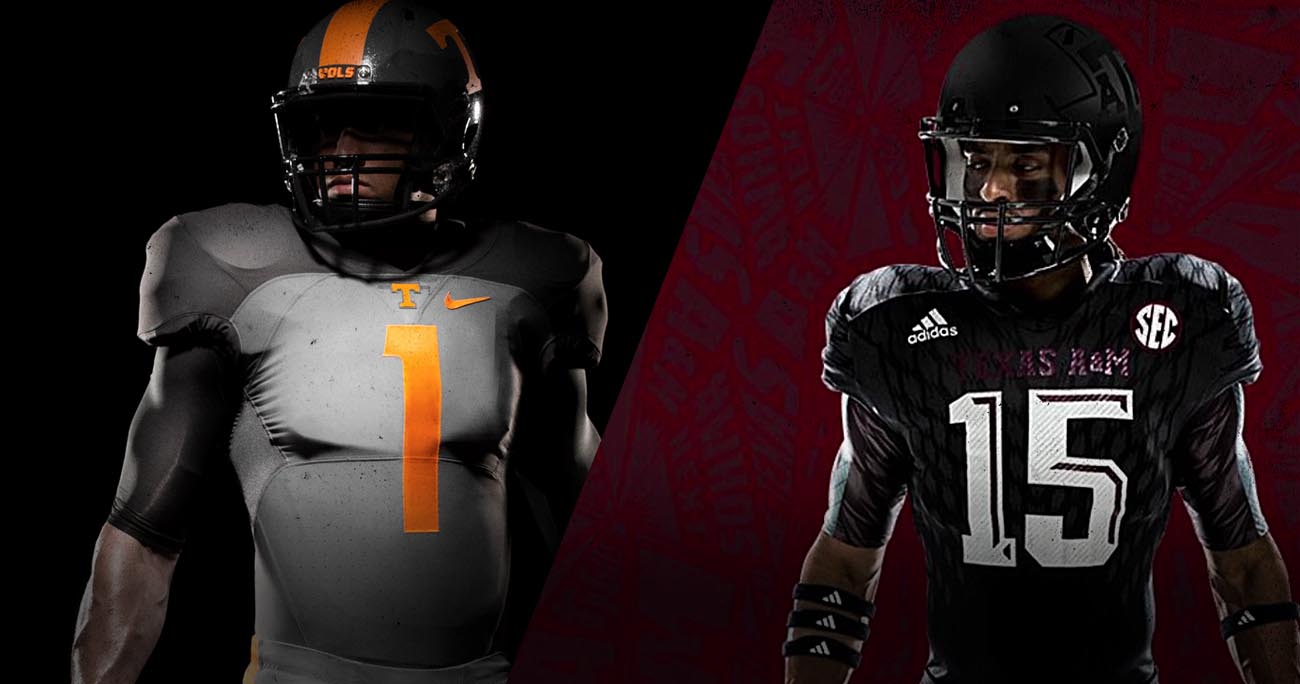 Two SEC alternate uniforms among most anticipated in 2015
