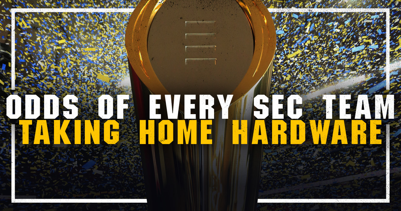 Updating every team's SEC, national championship odds
