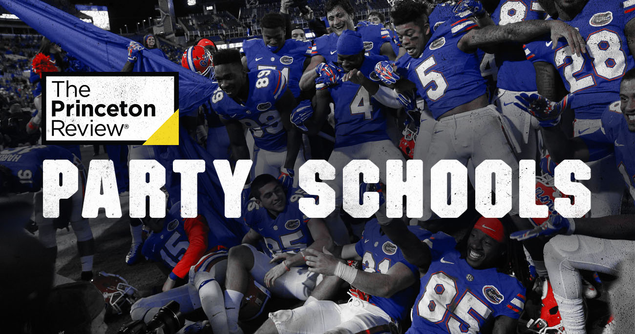 Princeton Review ranks three from SEC in Top 20 party schools