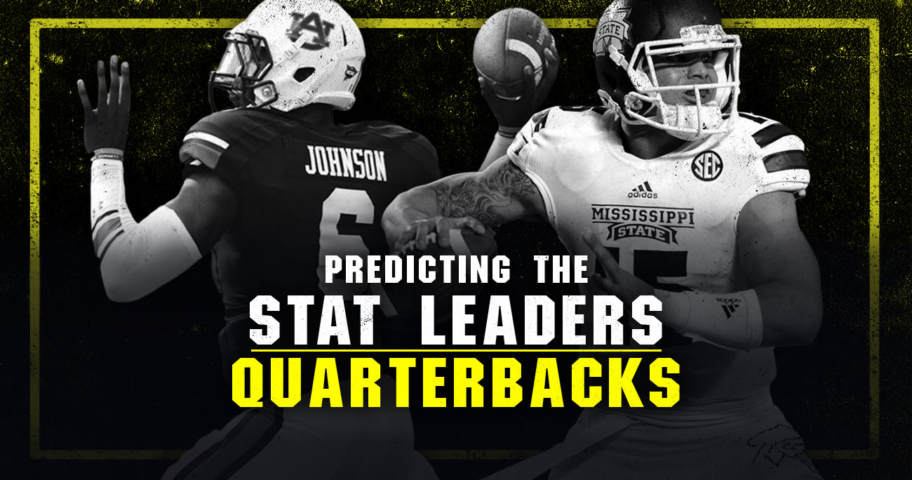 Projecting SEC Stat Leaders In 2015 Quarterbacks