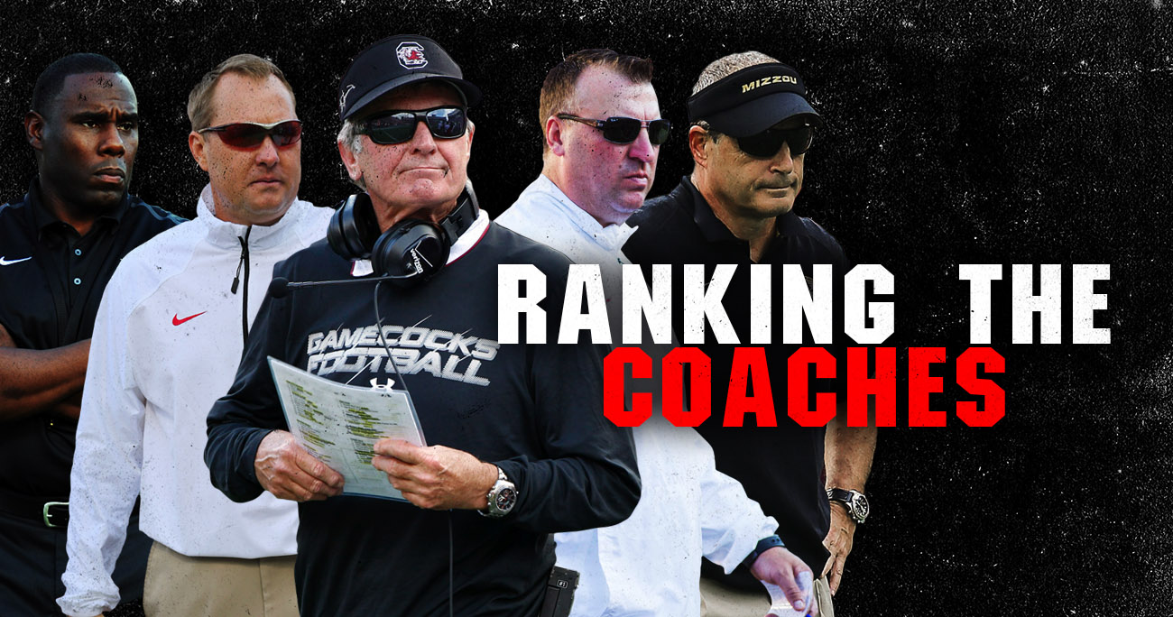Ranking the SEC's head coaches, 114
