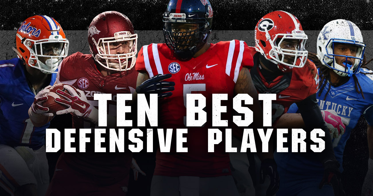 Ranking The SEC s 10 Best Defensive Players Entering 2015