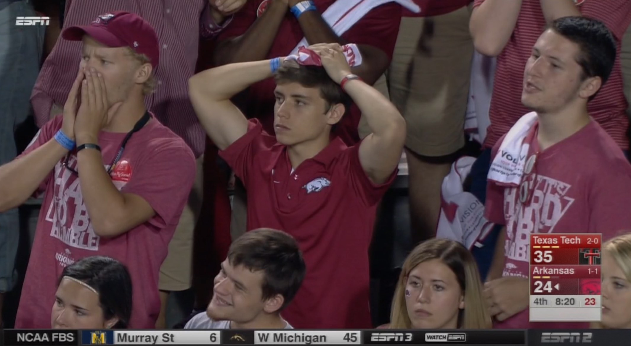 Week 3 Sad fans are sad