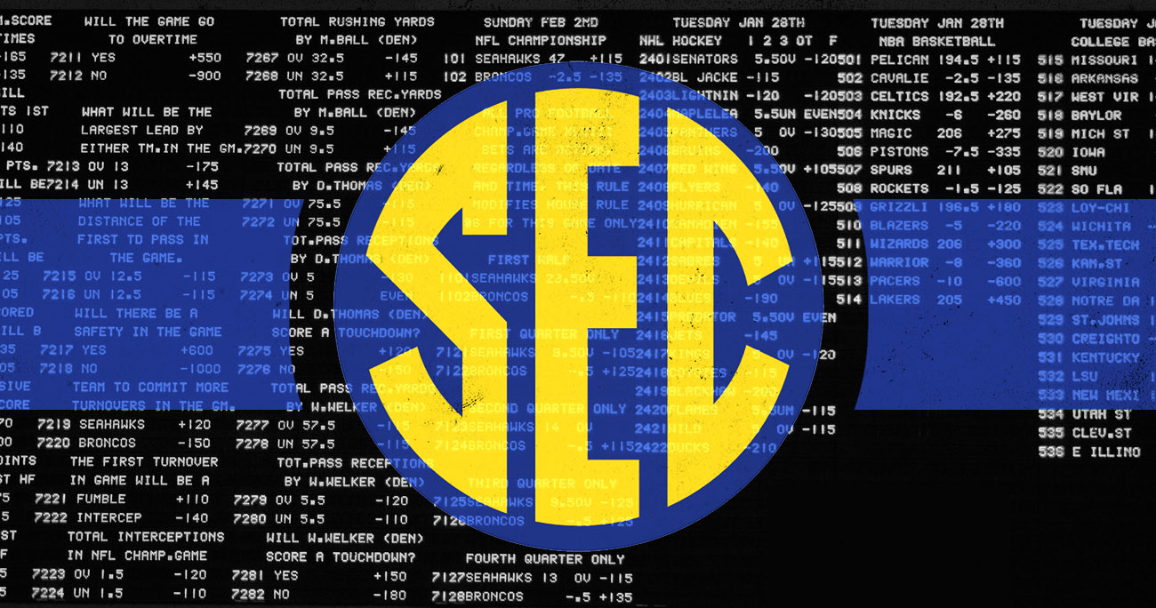 Week 3 SEC betting lines