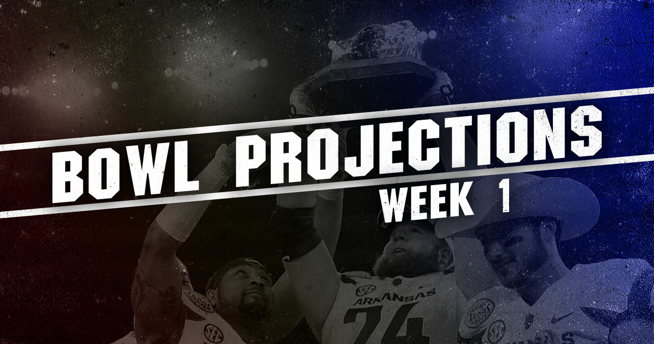 SEC Bowl Projections after Week 1