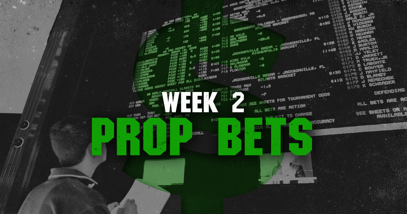 SEC prop bets for Week 2